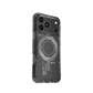 Graphite iPhone 17 Pro rugged case with camera covers, side buttons, and textured grip