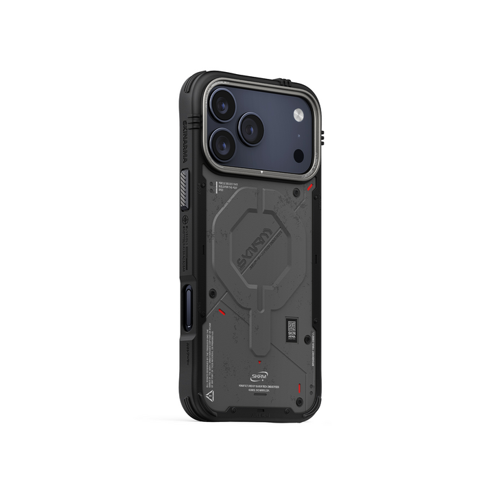 SKINARMA IPHONE 17 PRO VIGOR (MAG-CHARGE) CASE- CHARCOAL