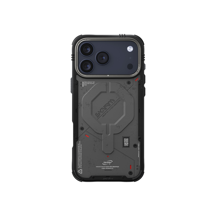 SKINARMA IPHONE 17 PRO VIGOR (MAG-CHARGE) CASE- CHARCOAL