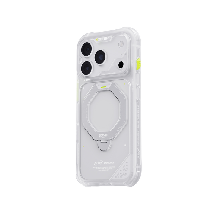 SKINARMA IPHONE 18 PRO MAX 6.9"" (2026) SATURN (ROTATING KICK-STAND) - Frost