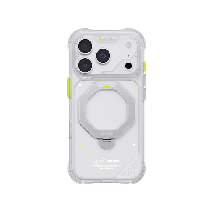 SKINARMA IPHONE 18 PRO MAX 6.9"" (2026) SATURN (ROTATING KICK-STAND) - Frost