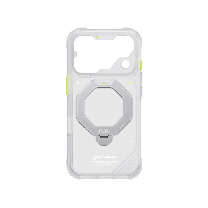 SKINARMA IPHONE 18 PRO MAX 6.9"" (2026) SATURN (ROTATING KICK-STAND) - Frost