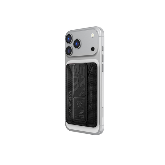 SKINARMA MAGNETIC CARDHOLDER WITH GRIP-STAND KADO PHANTOM-BLACK
