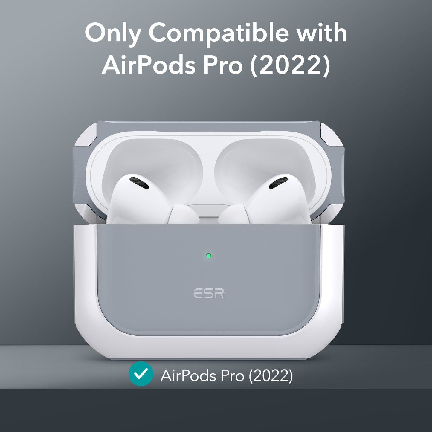 ESR Orbit Hybrid Case with HaloLock for AirPods Pro 2nd gen