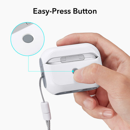 ESR Orbit Hybrid Case with HaloLock for AirPods Pro 2nd gen