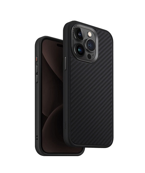 UNIQ HYBRID IPHONE 15 PRO (2023) MAGCLICK CHARGING KEVA CARBON COVER