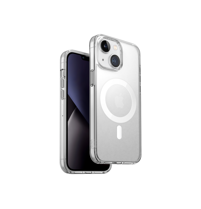 UNIQ HYBRID IPHONE 14 (2022) MAGCLICK CHARGING LIFEPRO XTREME (AF)-FROST CLEAR
