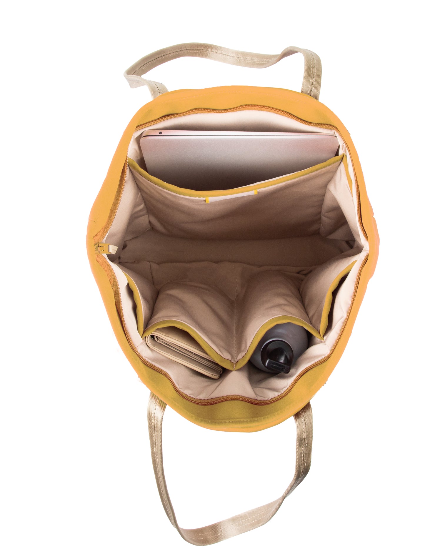 UNIQ HAVA RPET FABRIC TOTE BAG (UP TO 14") - INDIGO BLUE