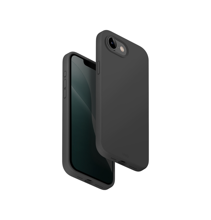 UNIQ HYBRID IPHONE 16E (2025) MAGCLICK CHARGING LINO - CHARCOAL (GREY)