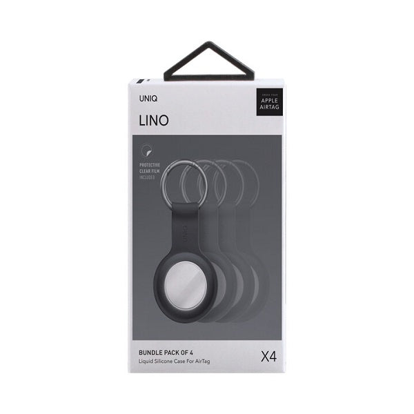 UNIQ LINO LIQUID SILICON AIRTAG CASE BUNDLE OF 4