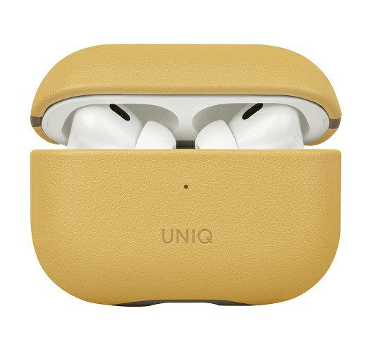 حافظة UNIQ LYDEN DS AIRPODS PRO الجيل الثاني (2022) - كناري (أصفر كناري/رمادي فلينت)