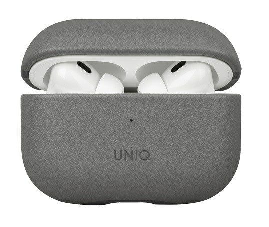 UNIQ LYDEN DS AIRPODS PRO الجيل الثاني (2022) حافظة فحمي (رمادي وحيد القرن/أسود)