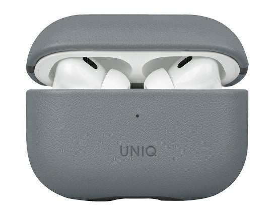 UNIQ LYDEN DS AIRPODS PRO الجيل الثاني (2022) حافظة باللون الأزرق المغسول (أزرق مغسول/أسود)