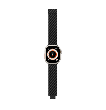 PITAKA APPLE WATCH BAND MODERN ARAMID & CARBON FIBER 42/44/45/46/49mm & 38/40/41mm