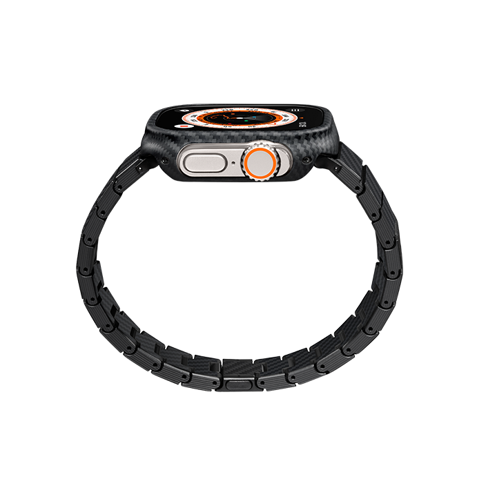 PITAKA APPLE WATCH BAND MODERN ARAMID & CARBON FIBER 42/44/45/46/49mm & 38/40/41mm
