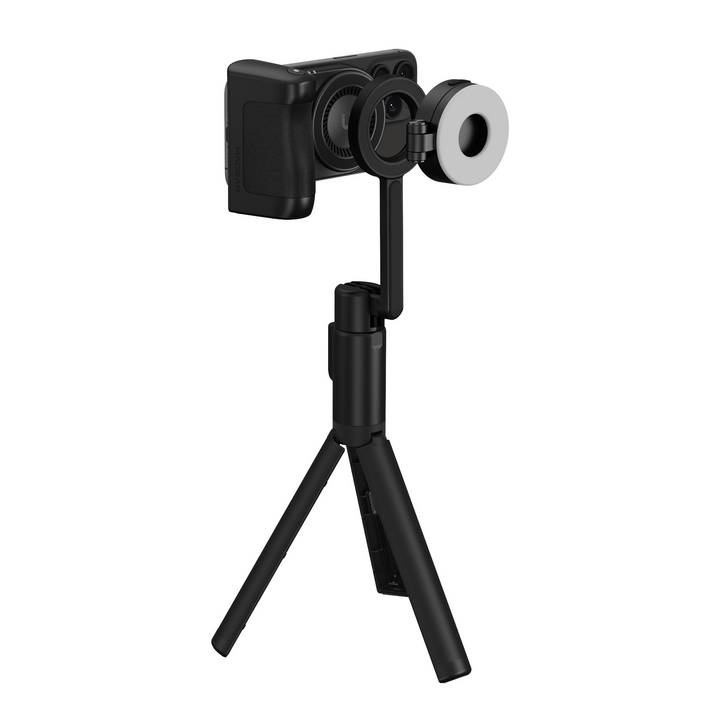 ENERGEA MAGCAM GRIP 5K, BLUETOOTH MOBILE CAMERA GRIP WITH POWERBANK, 5000MAH - BLACK