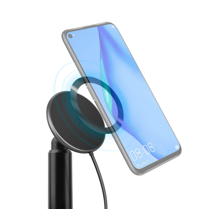 ENERGEA MAGDRIVE, MAGSAFE COMPATIBLE ALUMINUM CAR CHARGER (CUP HOLDER/AIRVENT) - GUN-BLK