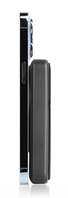 ENERGEA MAGPAC GRIP, 10000MAH MAGSAFE COMPATIBLE POWER BANK WITH BUILT-IN STAND/GRIP - GUN/BLK