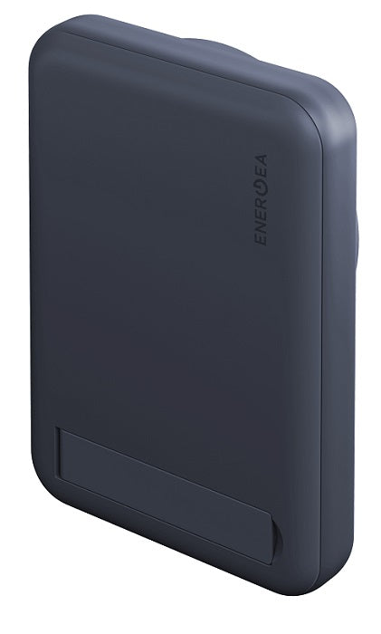 بنك الطاقة ENERGEA MAGPAC MINI 10000MAH ULTRA SLIM المتوافق مع MAGSAFE مع حامل فيديو مدمج - أزرق