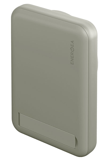 بنك الطاقة ENERGEA MAGPAC MINI 10000MAH ULTRA SLIM المتوافق مع MAGSAFE مع حامل فيديو مدمج - SAGE