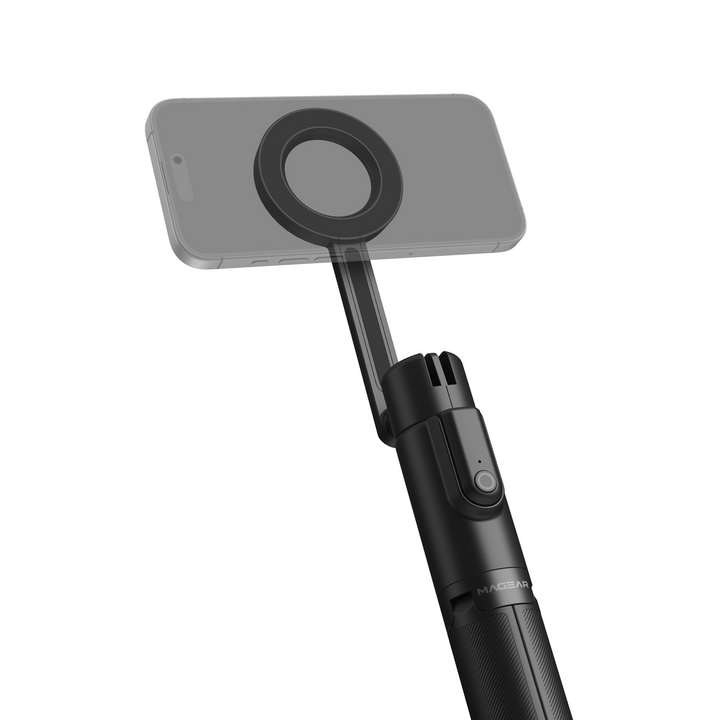 ENEGEA MAGPOD BLUETOOTH SELFIE STICK WITH REMOVABLE  CONTROLLER- BLACK