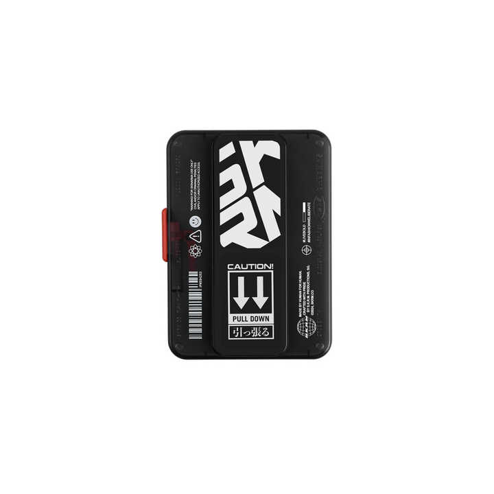 SKINARMA MAGNETIC CARDHOLDER WITH GRIP-STAND - BLACK
