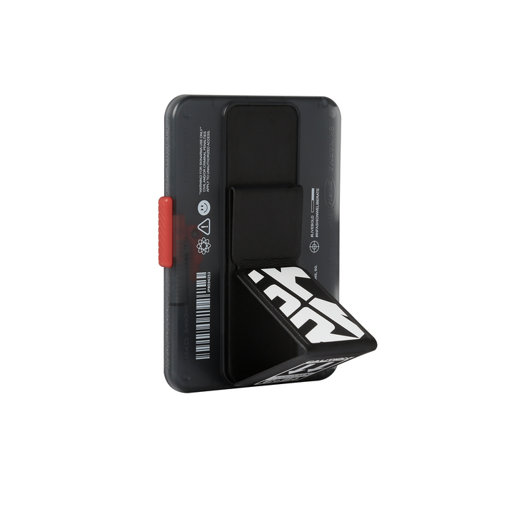 SKINARMA MAGNETIC CARDHOLDER WITH GRIP-STAND - BLACK