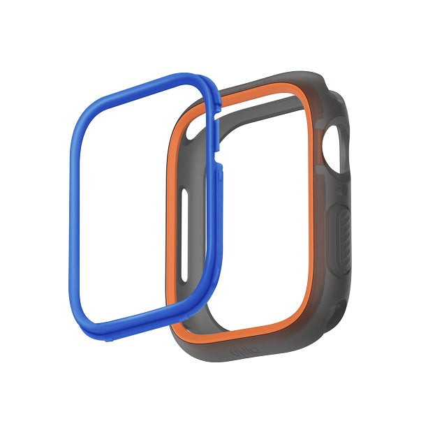 UNIQ MODUO APPLE WATCH CASE WITH INTERCHANGEABLE PC BEZEL 44/45MM