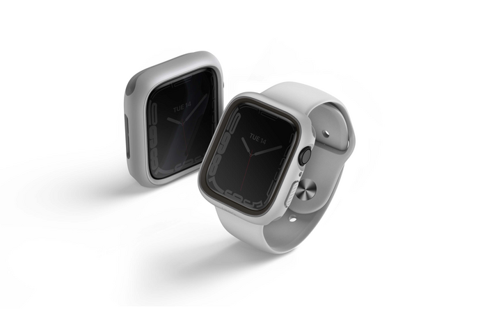 UNIQ MODUO APPLE WATCH CASE WITH INTERCHANGEABLE PC BEZEL 44/45MM