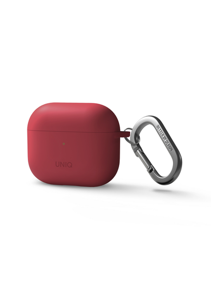 NIQ NEXO ACTIVE HYBRID SILICONE AIRPODS 3RD GEN CASE WITH SPORTS EAR HOOKS