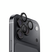 Graphite-black camera lens protector overlay with three covered lenses for iPhone 18 Pro