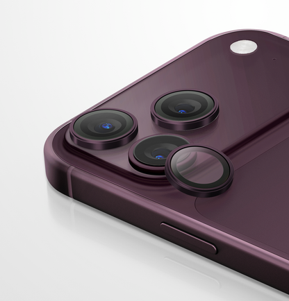UNIQ OPTIX ALUGUARD (DX2) IPHONE 18 PRO/18 PRO MAX (2026) 6.3/6.9 CAMERA LENS PROTECTOR-Artic-Burgundy