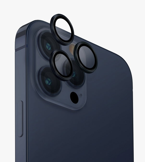 UNIQ OPTIX IPHONE 15 PRO/ 15 PRO MAX CAMERA LENS PROTECTOR DEEP NAVY (DARK BLUE)