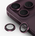 UNIQ OPTIX PRIME IPHONE 18 PRO/18 PRO MAX (2026) 6.3/6.9 CAMERA LENS PROTECTOR-Burgundy-Chrome
