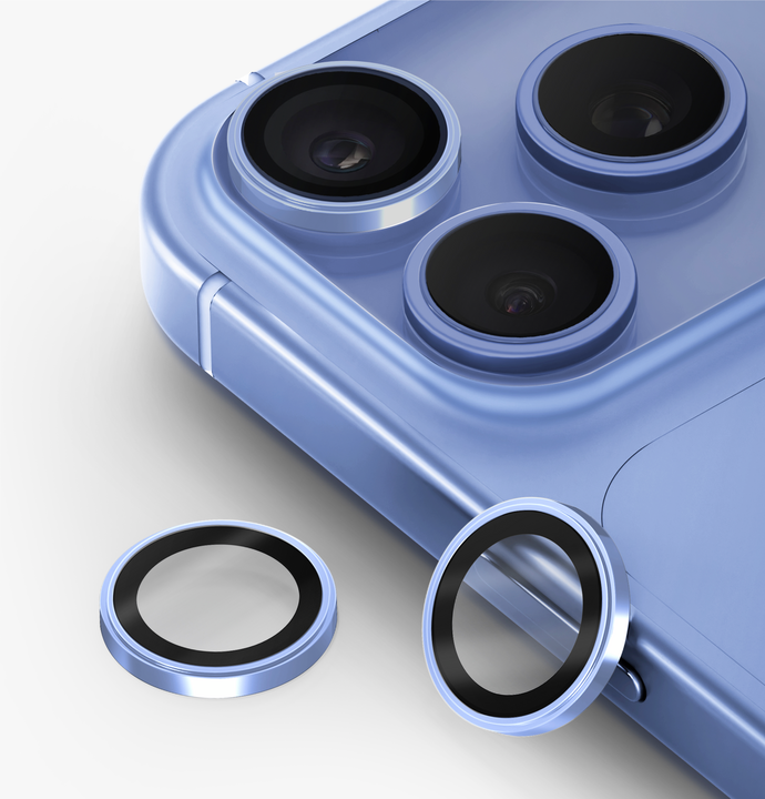 UNIQ OPTIX PRIME IPHONE 18 PRO/18 PRO MAX (2026) 6.3/6.9 CAMERA LENS PROTECTOR-Glacier-Chrome