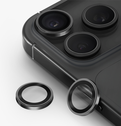 UNIQ OPTIX PRIME IPHONE 18 PRO/18 PRO MAX (2026) 6.3/6.9 CAMERA LENS PROTECTOR Graphite-Chrome
