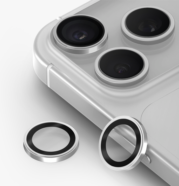 UNIQ OPTIX PRIME IPHONE 18 PRO/18 PRO MAX (2026) 6.3/6.9 CAMERA LENS PROTECTOR Silver-Chrome