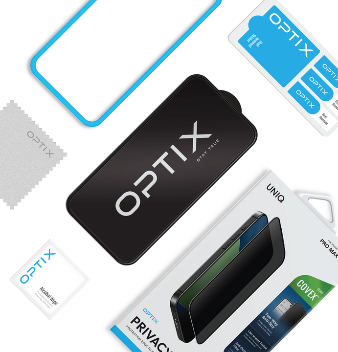 UNIQ OPTIX PRIVACY IPHONE 17 (2025) 6.3 GLASS SCREEN PROTECTOR