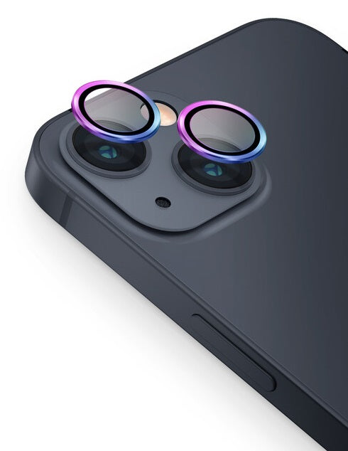 UNIQ OPTIX IPHONE 13 / 13 MINI CAMERA LENS PROTECTOR - IRIDESCENT (IRIDESCENT)