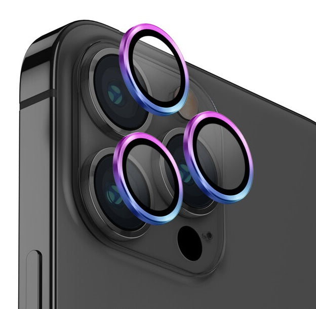 UNIQ OPTIX IPHONE 14 PRO / 14 PRO MAX (2022) CAMERA LENS PROTECTOR - IRIDESCENT (IRIDESCENT)