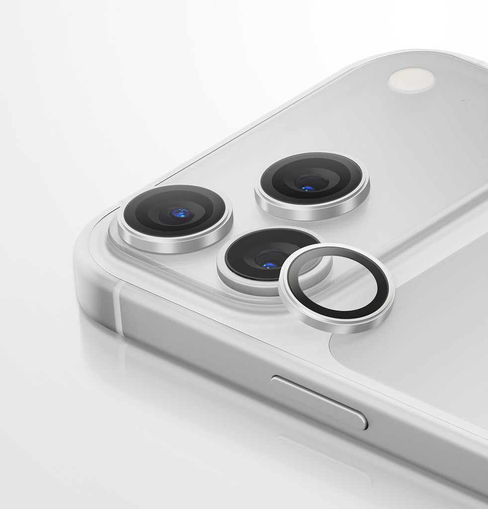 UNIQ OPTIX ALUGUARD (DX2) IPHONE 18 PRO/18 PRO MAX (2026) 6.3/6.9 CAMERA LENS PROTECTOR-Sterling-SIlver
