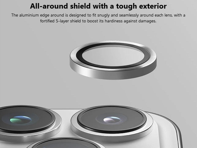 UNIQ OPTIX IPHONE 14 / 14 PLUS (2022) CAMERA LENS PROTECTOR -  IRIDESCENT (IRIDESCENT)