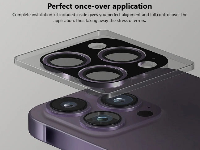 UNIQ OPTIX IPHONE 14 / 14 PLUS (2022) CAMERA LENS PROTECTOR - LILAC (LAVENDER)