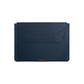 UNIQ OSLO LAPTOP SLEEVE WITH FOLDABLE STAND (UP TO 14”)  - NAVY BLUE