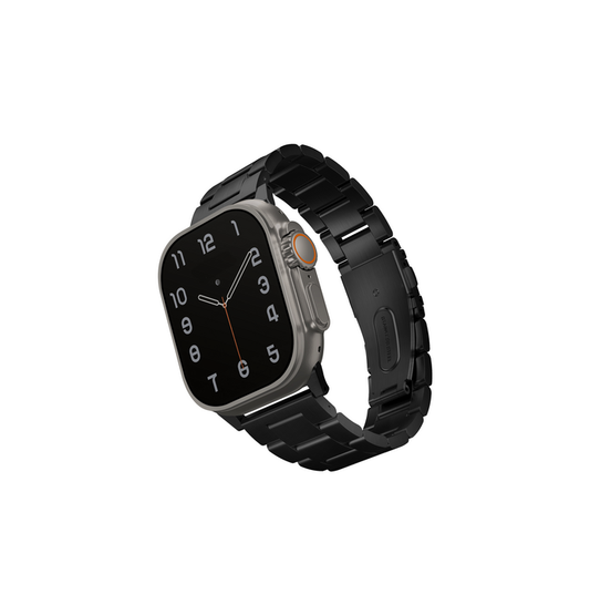 UNIQ OSTA APPLE WATCH STEEL STRAP WITH SELF-ADJUSTABLE LINKS 49/46/45/44MM