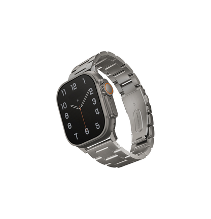 UNIQ OSTA APPLE WATCH STEEL STRAP WITH SELF-ADJUSTABLE LINKS 49/46/45/44MM