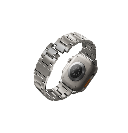 UNIQ OSTA APPLE WATCH STEEL STRAP WITH SELF-ADJUSTABLE LINKS 49/46/45/44MM