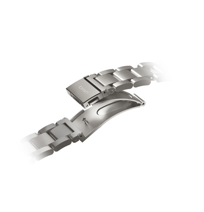 UNIQ OSTA APPLE WATCH STEEL STRAP WITH SELF-ADJUSTABLE LINKS 49/46/45/44MM