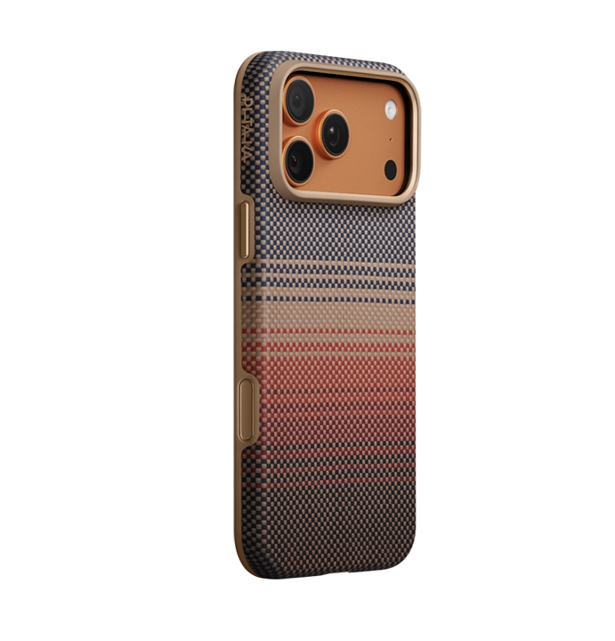 PITAKA Moonrise Aramid UltraGuard Case for iPhone 17 Pro(Sunset)