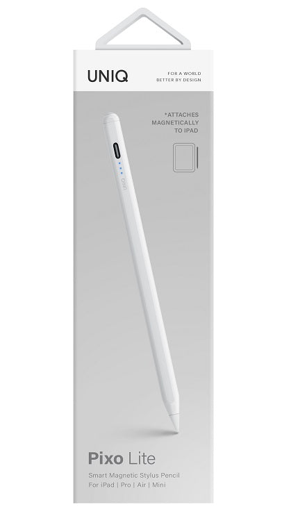 UNIQ PIXO LITE MAGNETIC STYLUS FOR IPAD - DOVE (WHITE)